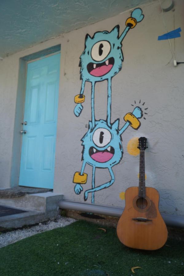 Art Graffiti Vandrehjem Miami Eksteriør billede
