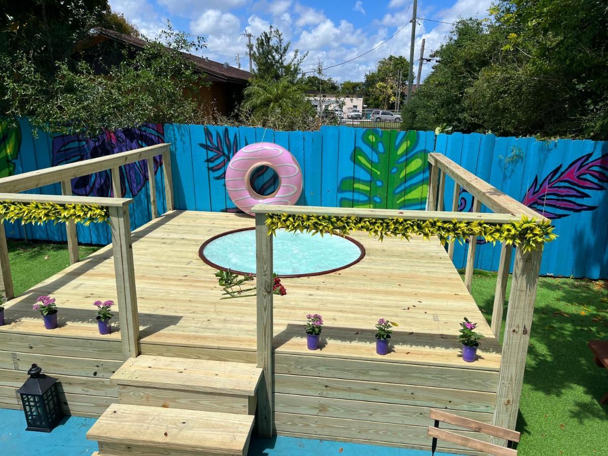 Art Graffiti Vandrehjem Miami Eksteriør billede