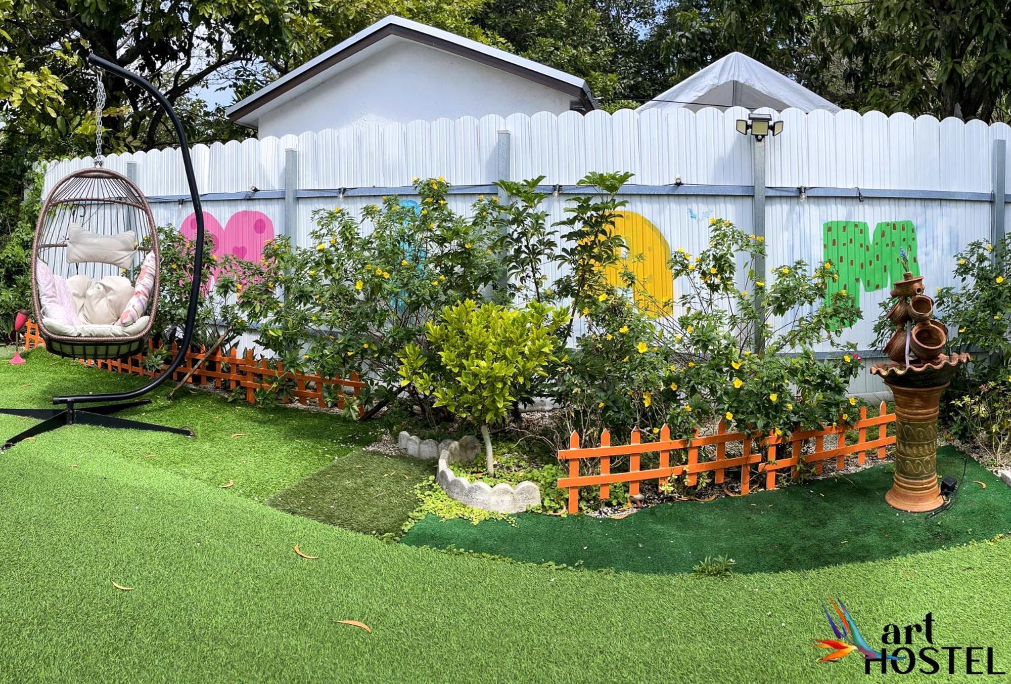 Art Graffiti Vandrehjem Miami Eksteriør billede